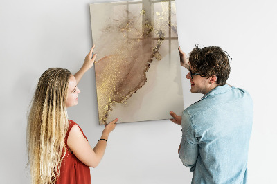 Magnetická popisovateľná tabuľa Štýlová tabuľa na fotografie a poznámky