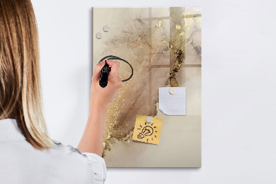 Magnetická popisovateľná tabuľa Štýlová tabuľa na fotografie a poznámky