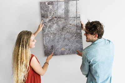 Magnetická popisovateľná tabuľa Nástenka s magnetmi a fotografiami