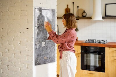 Magnetická popisovateľná tabuľa Nástenka s magnetmi a fotografiami