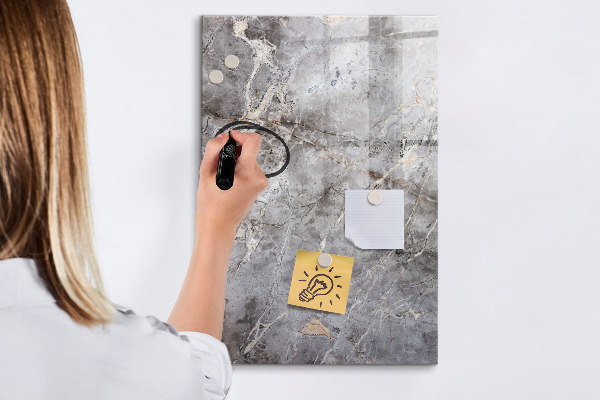 Magnetická popisovateľná tabuľa Nástenka s magnetmi a fotografiami