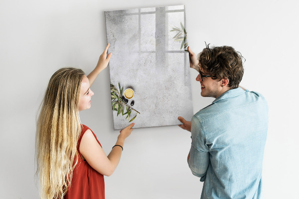 Magnetická popisovateľná tabuľa Moderná tabuľa na poznámky a fotografie