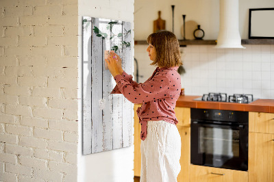 Magnetická popisovateľná tabuľa Kreatívny priestor pre spomienky a fotografie