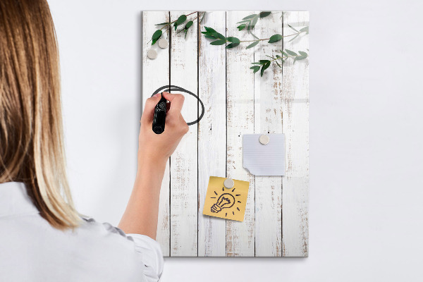 Magnetická popisovateľná tabuľa Kreatívny priestor pre spomienky a fotografie