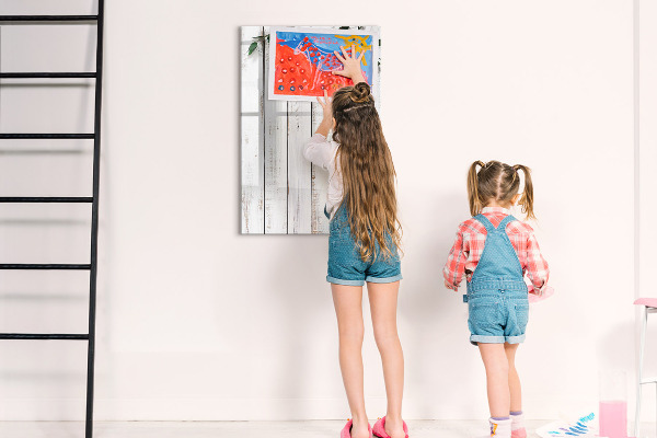Magnetická popisovateľná tabuľa Kreatívny priestor pre spomienky a fotografie