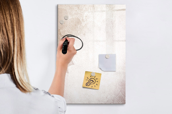 Magnetická popisovateľná tabuľa Kreatívny priestor na fotografie a poznámky
