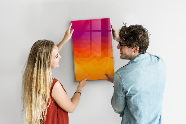 Magnetická popisovateľná tabuľa Farebná tabuľa na poznámky a fotografie