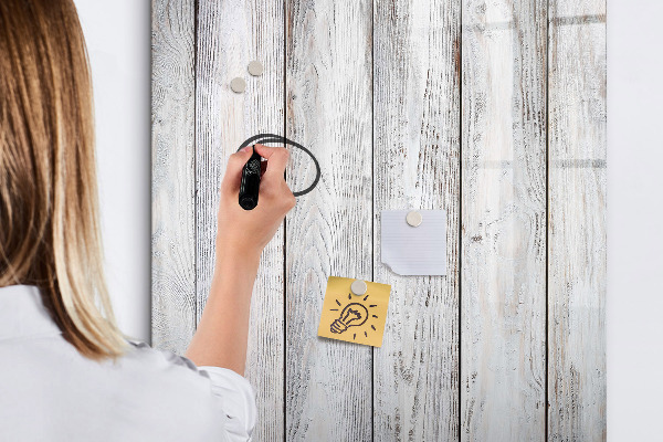 Kresliaca magnetická tabuľa Nástenka na pripínanie fotografií a poznámok