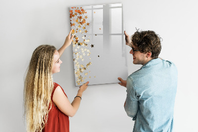 Magnetická popisovateľná tabuľa Kreatívna tabuľa na fotografie a poznámky