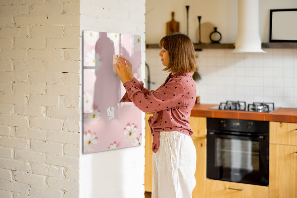 Kresliaca magnetická tabuľa Kreatívna tabuľa na poznámky a fotografie