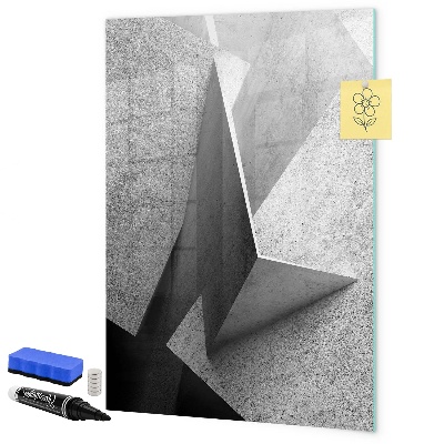 Magnetická popisovateľná tabuľa Moderná tabuľa na zobrazovanie fotografií