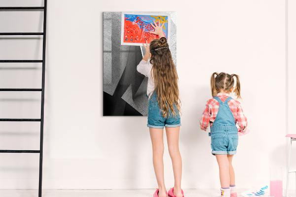 Magnetická popisovateľná tabuľa Moderná tabuľa na zobrazovanie fotografií