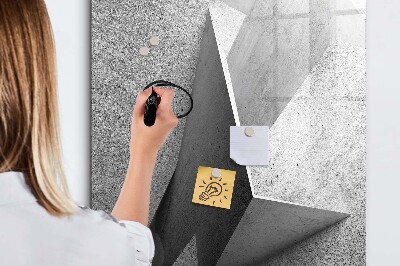 Magnetická popisovateľná tabuľa Moderná tabuľa na zobrazovanie fotografií