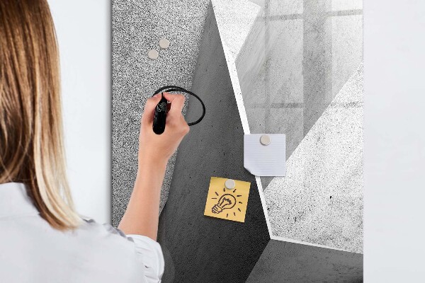 Magnetická popisovateľná tabuľa Moderná tabuľa na zobrazovanie fotografií