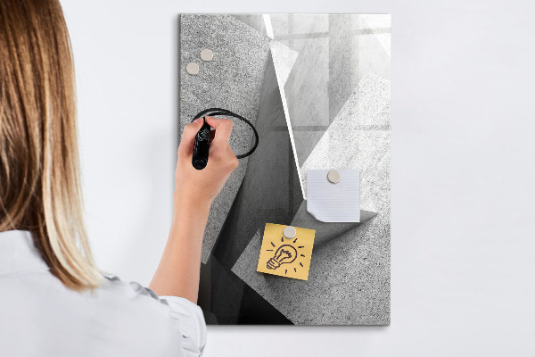 Magnetická popisovateľná tabuľa Moderná tabuľa na zobrazovanie fotografií