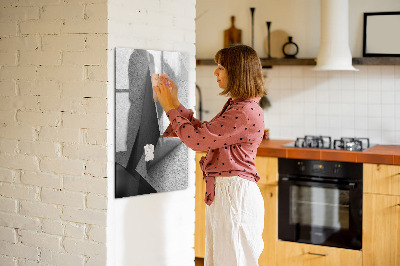Magnetická popisovateľná tabuľa Moderná tabuľa na zobrazovanie fotografií