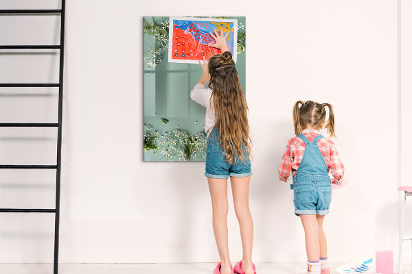 Magnetická popisovateľná tabuľa Kreatívne miesto pre spomienky a fotografie