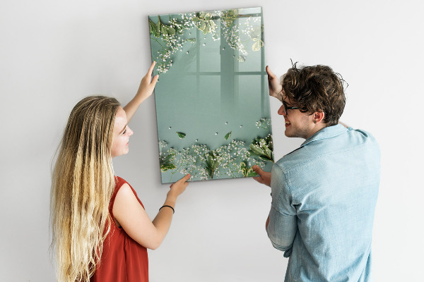 Magnetická popisovateľná tabuľa Kreatívne miesto pre spomienky a fotografie