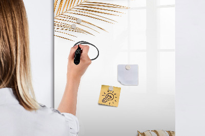 Kresliaca magnetická tabuľa Štýlová fototapeta s rastlinami