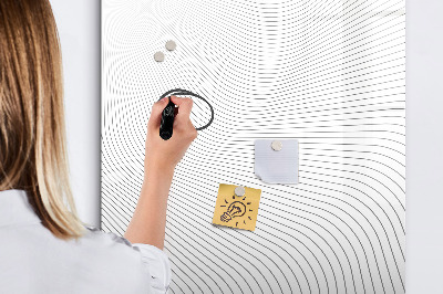 Magnetická popisovateľná tabuľa Zrkadlo s miestom na fotografie
