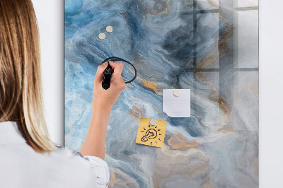 Magnetická popisovateľná tabuľa Moderná tabuľa na poznámky a fotografie