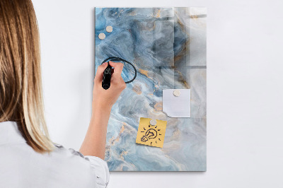 Magnetická popisovateľná tabuľa Moderná tabuľa na poznámky a fotografie