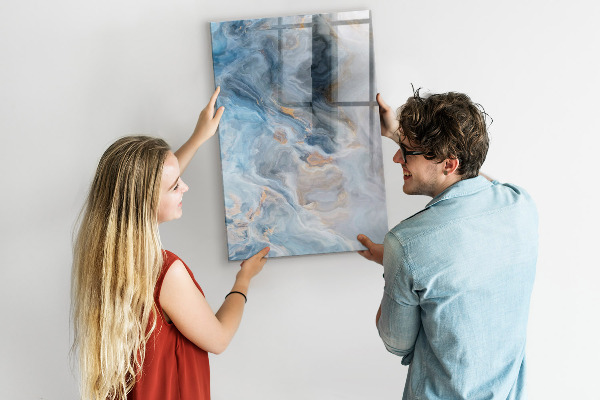 Magnetická popisovateľná tabuľa Moderná tabuľa na poznámky a fotografie