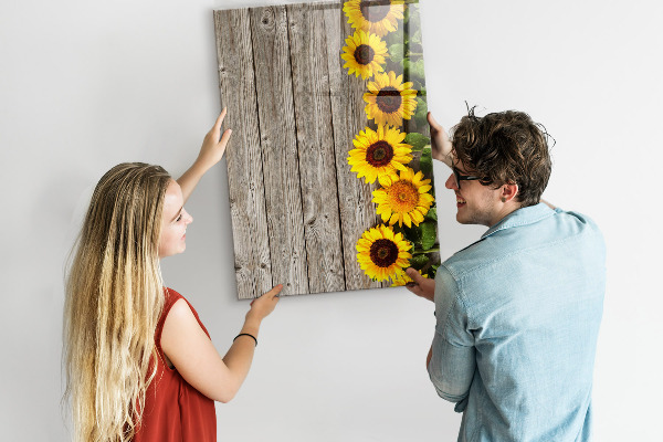 Magnetická popisovateľná tabuľa Kreatívna kvetinová a fotografická tabuľa