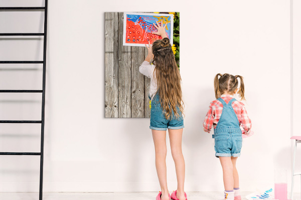Magnetická popisovateľná tabuľa Kreatívna kvetinová a fotografická tabuľa