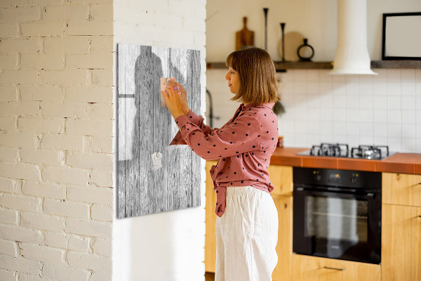 Magnetická popisovateľná tabuľa Štýlová tabuľa na fotografie a poznámky