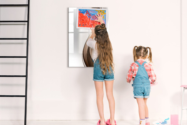 Magnetická popisovateľná tabuľa Štýlová tabuľa na poznámky a fotografie
