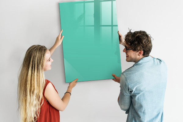 Magnetická popisovateľná tabuľa Farebná tabuľa na fotografie a poznámky