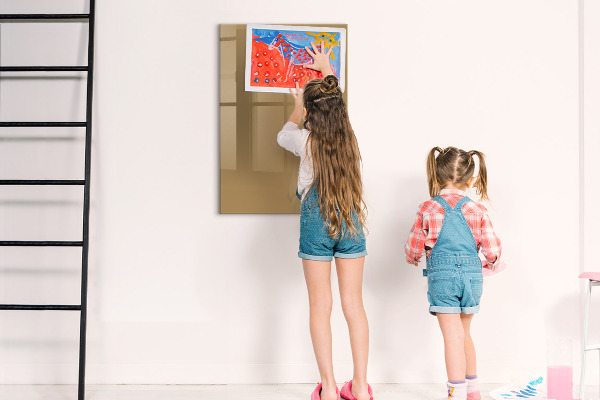 Magnetická popisovateľná tabuľa Praktická tabuľa na poznámky a fotografie