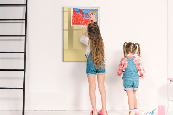 Magnetická popisovateľná tabuľa Magnetická tabuľa na poznámky a fotografie