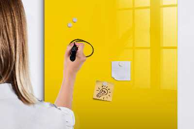 Magnetická popisovateľná tabuľa Farebná tabuľa na poznámky a fotografie