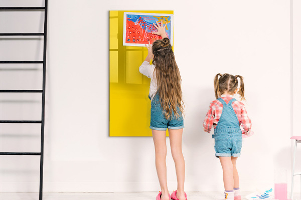 Magnetická popisovateľná tabuľa Farebná tabuľa na poznámky a fotografie