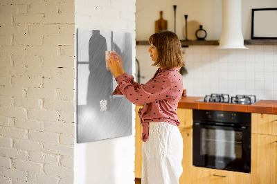 Kresliaca magnetická tabuľa Kovová fototabuľa