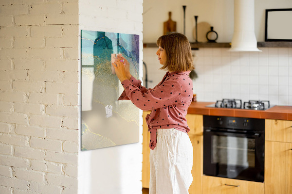 Magnetická popisovateľná tabuľa Štýlová tabuľa na poznámky a fotografie