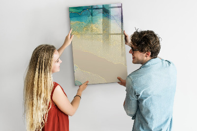 Magnetická popisovateľná tabuľa Štýlová tabuľa na poznámky a fotografie