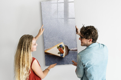 Kresliaca magnetická tabuľa Kreatívna tabuľa na poznámky a fotografie