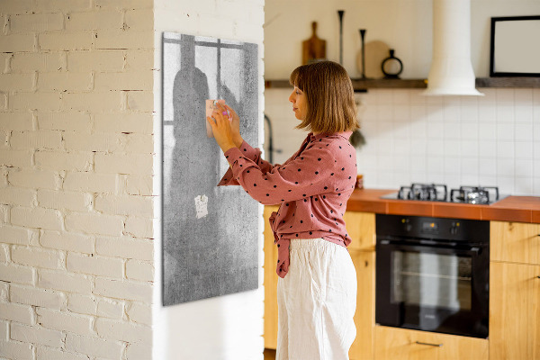 Magnetická popisovateľná tabuľa Moderná tabuľa na poznámky a fotografie