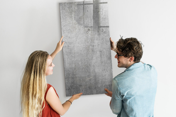 Magnetická popisovateľná tabuľa Moderná tabuľa na poznámky a fotografie
