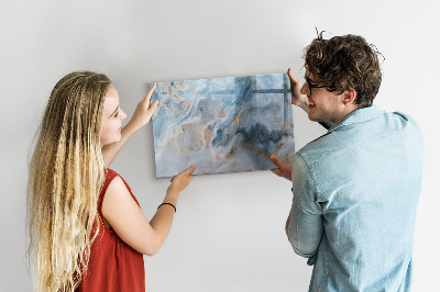 Magnetická popisovateľná tabuľa Moderná tabuľa na zobrazovanie fotografií