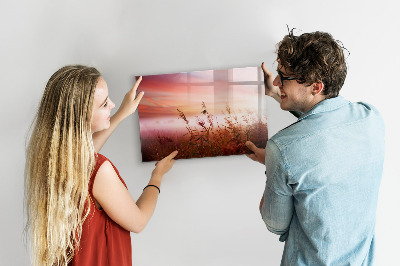 Magnetická popisovateľná tabuľa Kreatívny priestor na prezentáciu fotografií