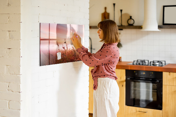 Magnetická popisovateľná tabuľa Kreatívny priestor na prezentáciu fotografií