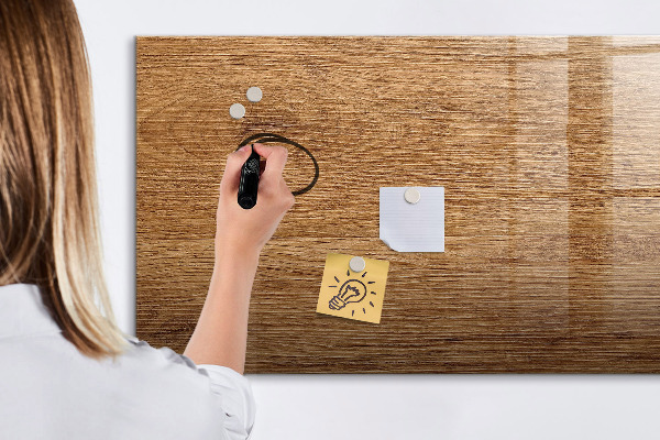 Magnetická popisovateľná tabuľa Nástenka s magnetmi a fotografiami