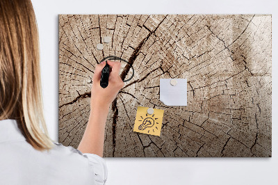 Magnetická popisovateľná tabuľa Prírodný dizajn s priestorom na fotografie