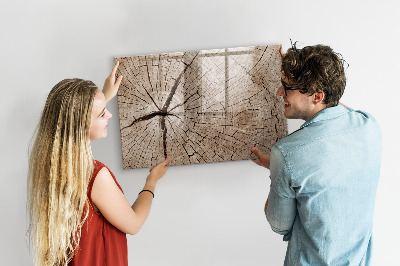 Magnetická popisovateľná tabuľa Prírodný dizajn s priestorom na fotografie