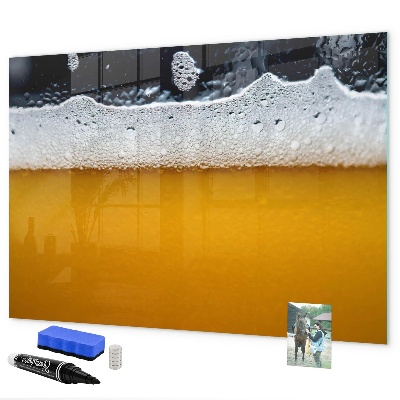 Magnetická popisovateľná tabuľa Kreatívna nástenka na zobrazovanie fotografií
