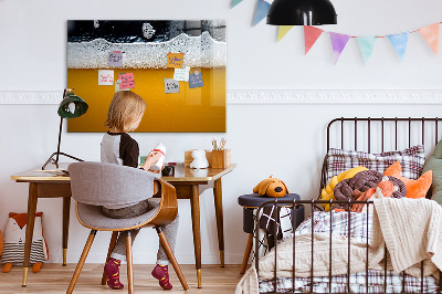 Magnetická popisovateľná tabuľa Kreatívna nástenka na zobrazovanie fotografií